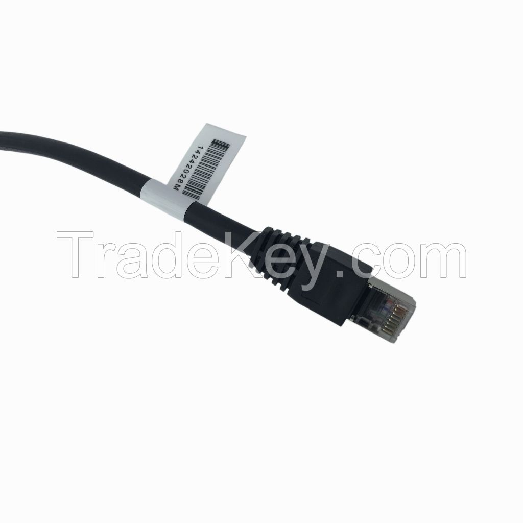 070 Network Cable Assembly CAT6 End Of Thread Head 1.5m KMbps Ethernet Network Cable CAT6 Patch Cord Male Female Adaptor