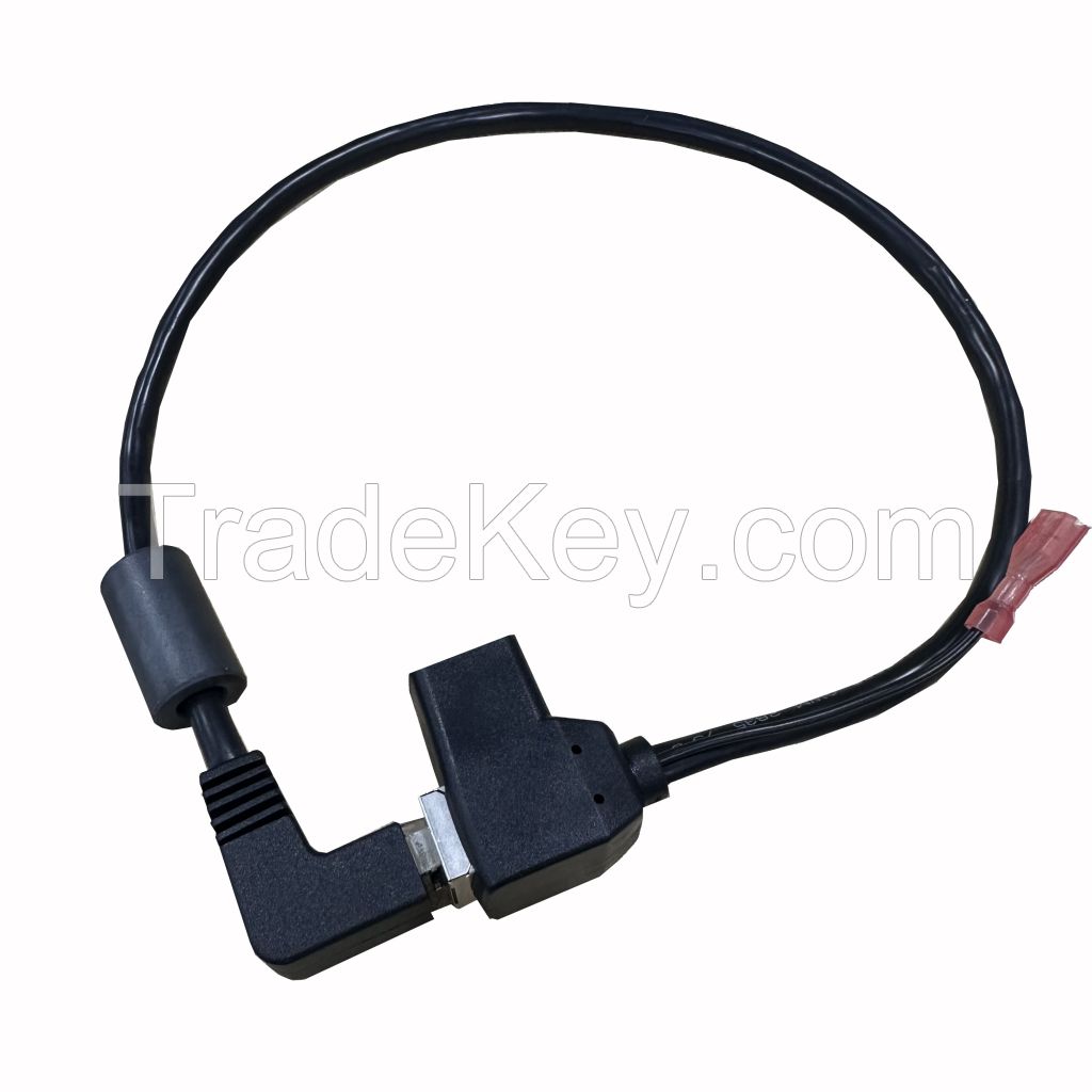 082 Network Cable RJ45 Female Connector 8P/8C, G/F Crystal Head Computer Set-Top Box Socket Custom Led Cable Assembly