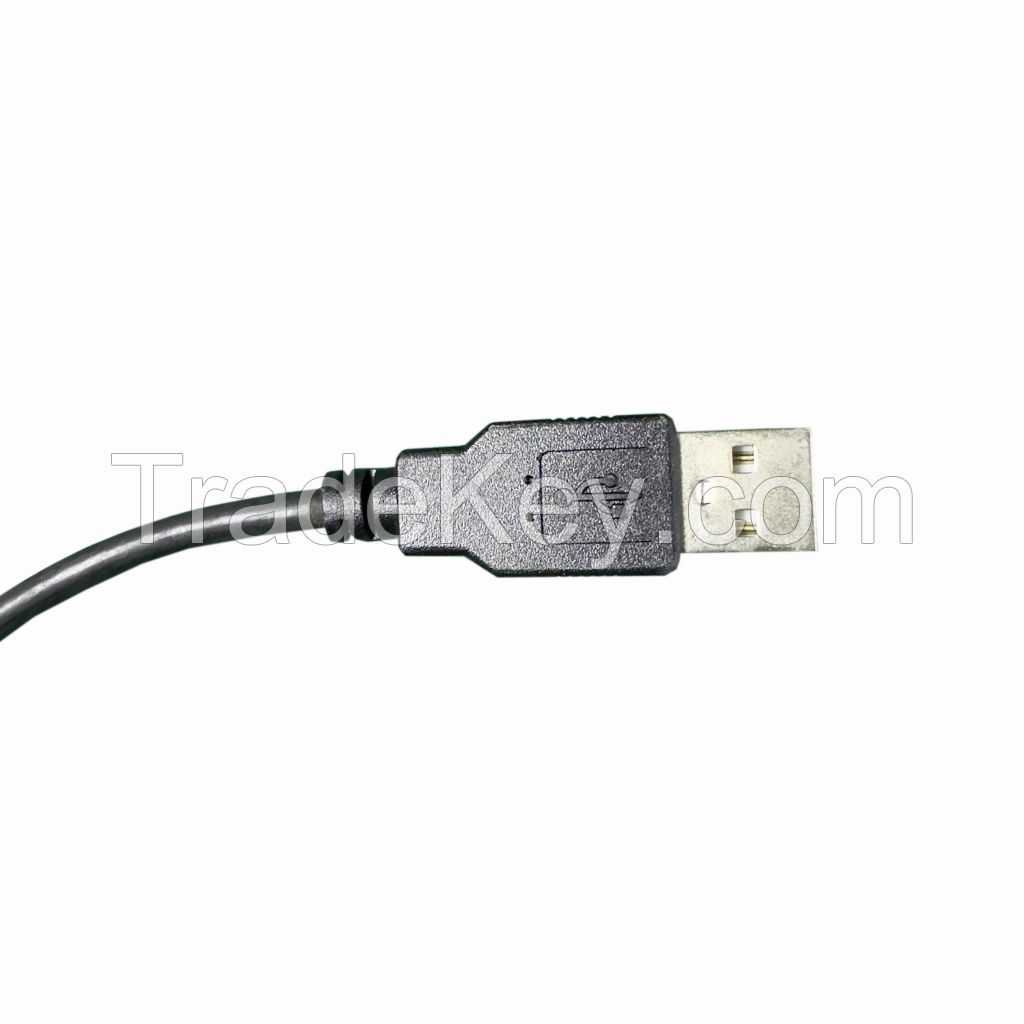 093 USB AM TO MINI USB 5P Elbow Spring Wire Laptop Connects Projector Wire Video Connector Cable MINI USB