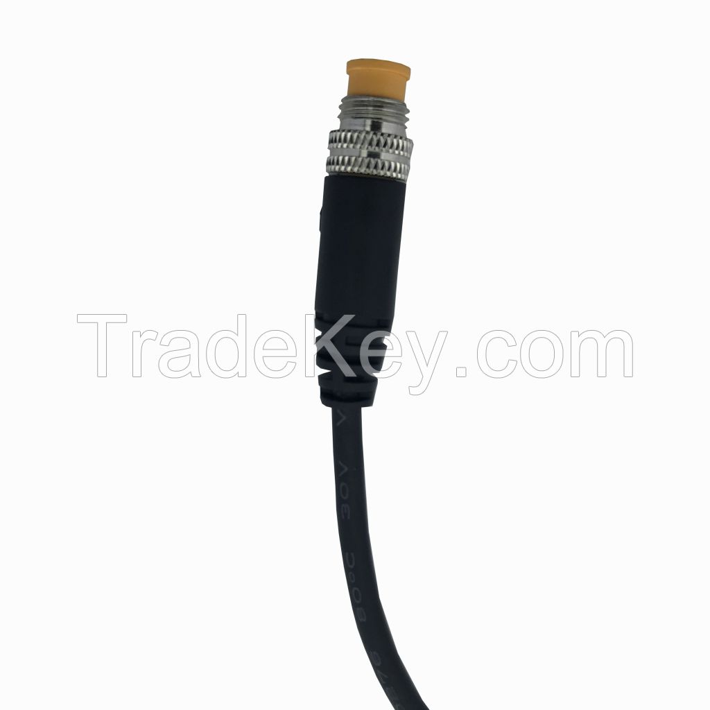 122 AF-M05 Lens Adapter Cable M8-3pin Female Head To Male Head Wire Harnesses Cable Industrial Control Connection Cable