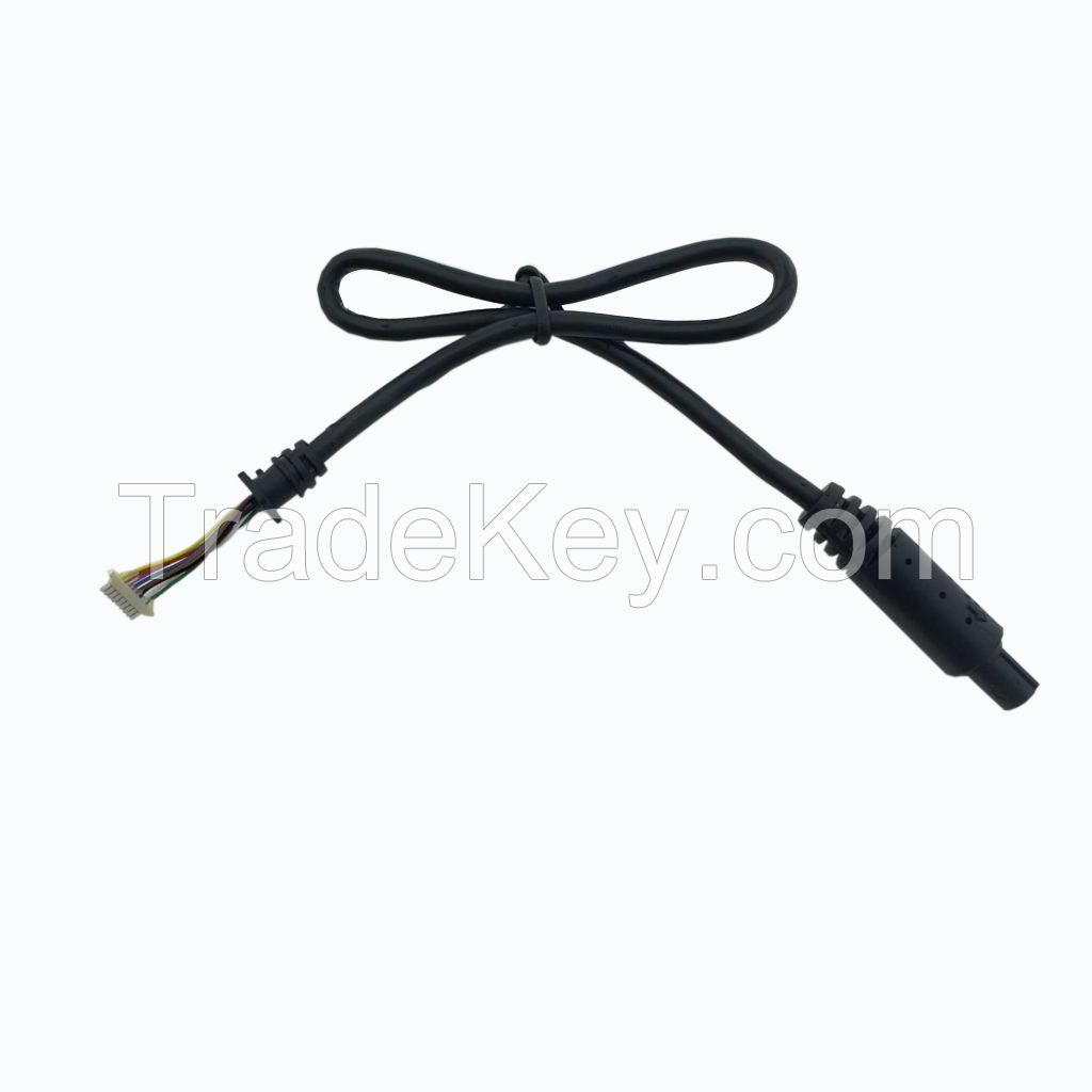 124 Custom Industrial Cable Assembly AF M05 Controller Cable Manufacturers and Suppliers BMW 8Pin Head 0.8 8Pin