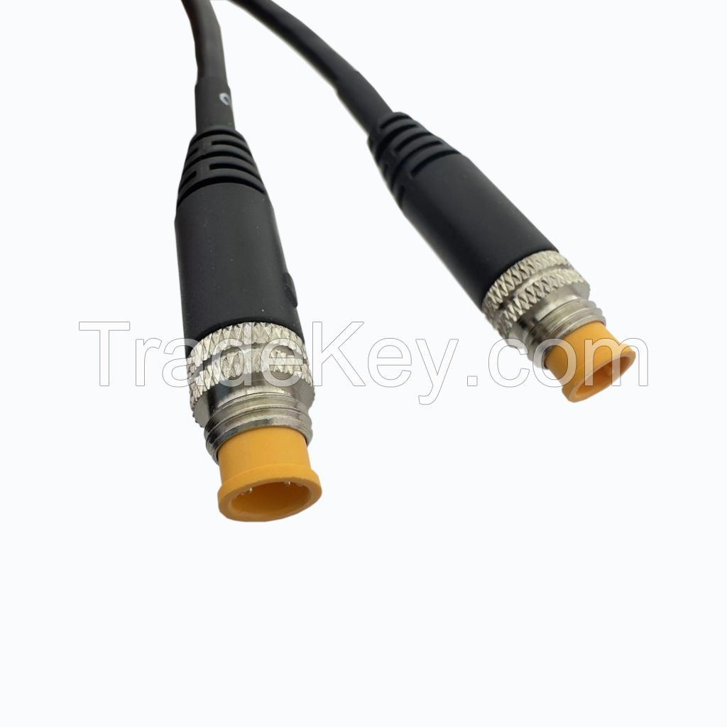 125 Custom Automotive Wiring Harness AF M05 Controller Cable Manufacturers and Suppliers M8 3PIN Male Female Head