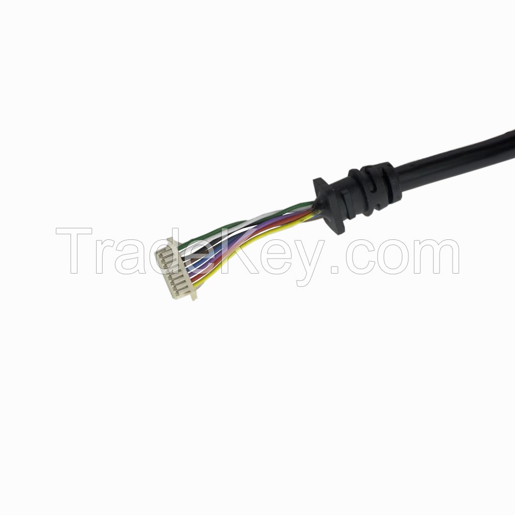 124 Custom Industrial Cable Assembly AF M05 Controller Cable Manufacturers and Suppliers BMW 8Pin Head 0.8 8Pin