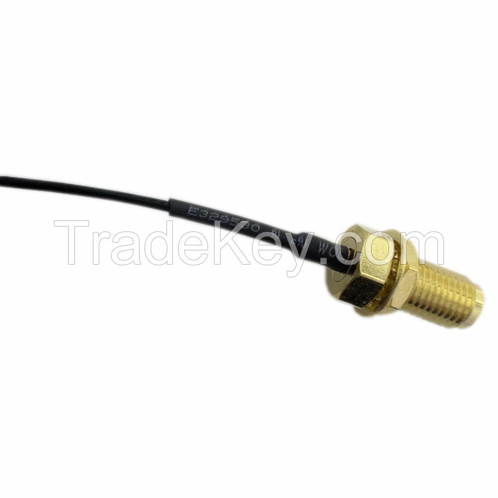 147 Factory Wholesale RF Cable SMA Master Male PIN To I-PEX 20278-112R-18  High Quality Wire Harness