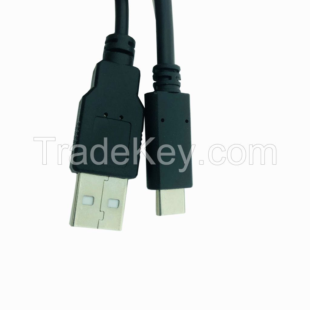 097 AF2.0-Type C USB 2.0A Mother Type Cable Bluetooth Audio Connection Cable Automobile Data Recorder Connection Wire
