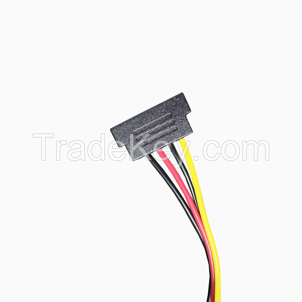 108 SATA Hard Disk Connector Cable Hard Disk Female To Male Power Cable Main Board Wire Harness Assembly Custom Wire