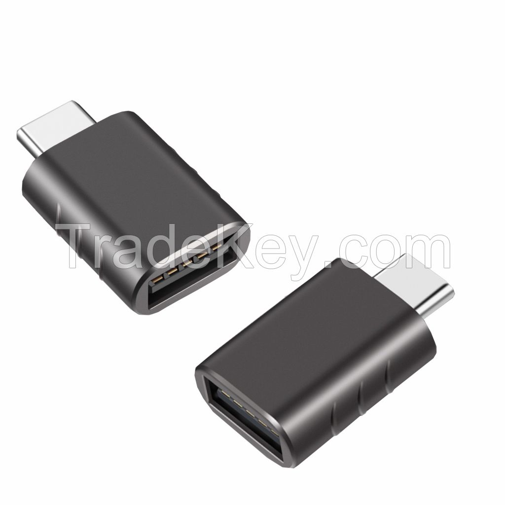 112 USB AF-Type-C Adaptor OTG Adaptor USB Female To Type-C Male Super Speed Transfer Mobile To Computer Data Adaptor