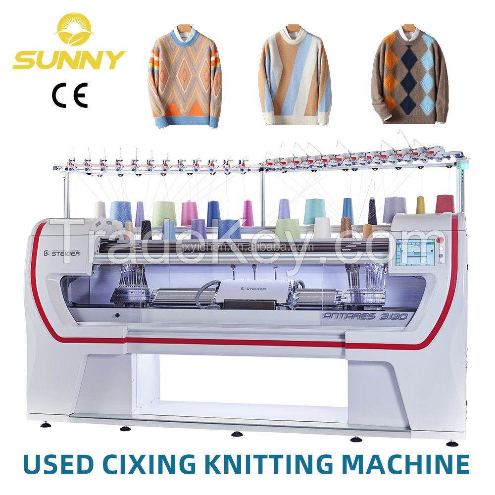 used cixing TAURUS 2.170 XP flat knitting machine