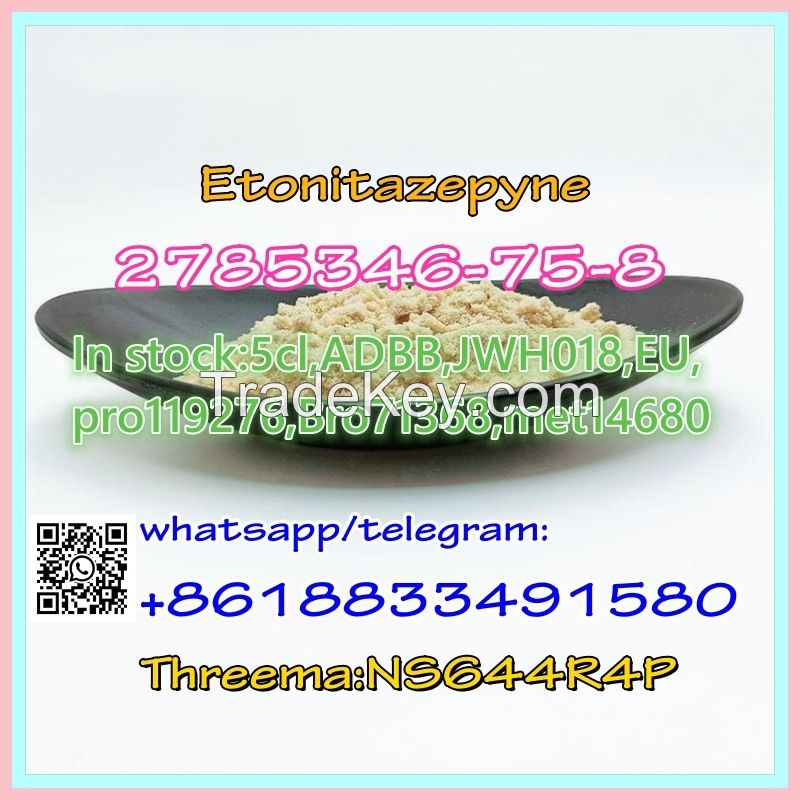 High Quality 99% Purity N-Pyrrolidino Etonitazene CAS:2785346-75-8,whatsapp:+8618833491580