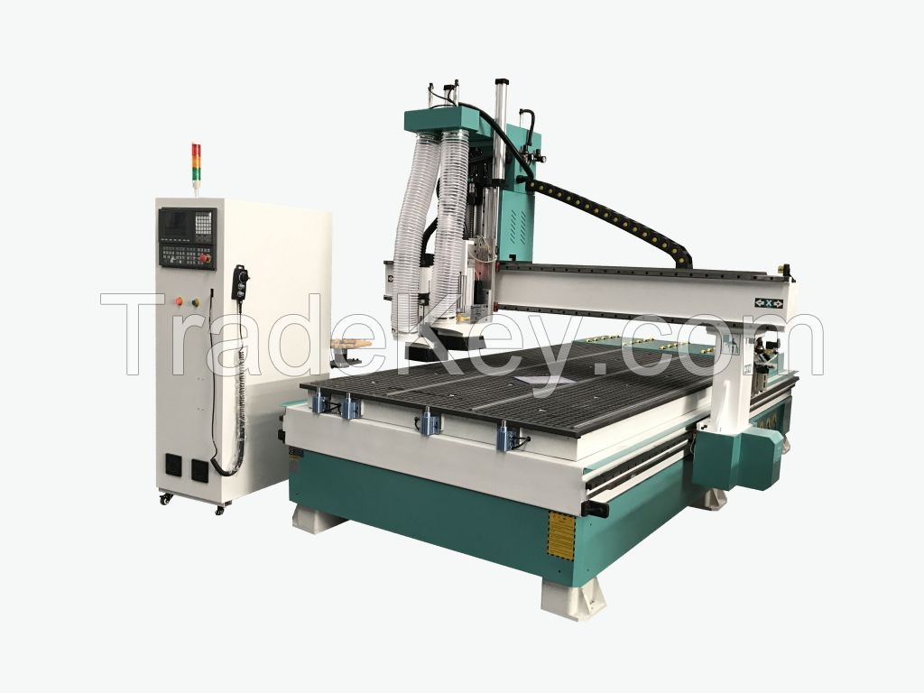 ATC Wood CNC Machine with Round Tool Changer Magazine for sale