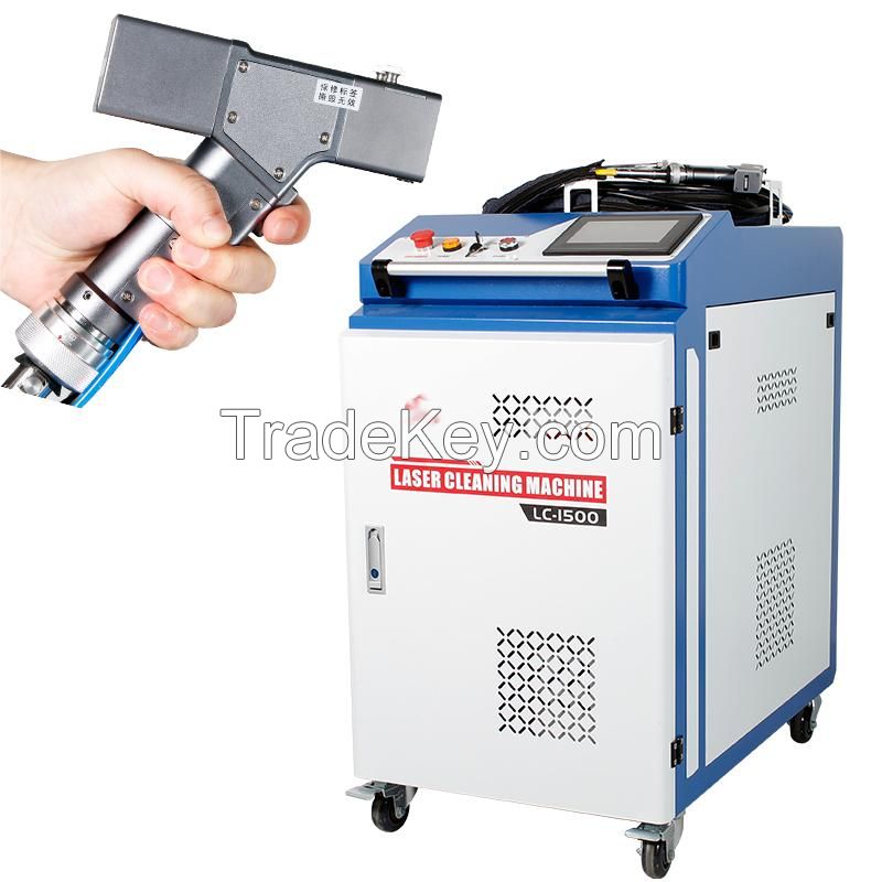 3000w Fast Speed Portable Laser Cleaning Machine for Metal Rust Remove 