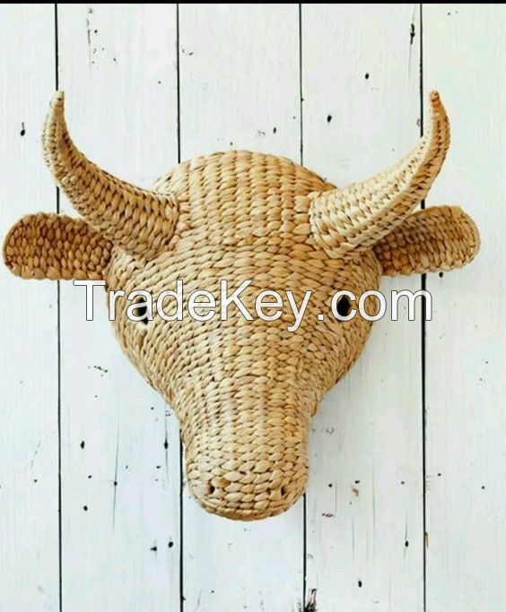 Handcrafted decorative items, wicker decor for home