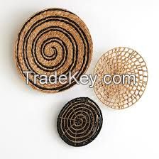 Handcrafted decorative items, wicker decor for home