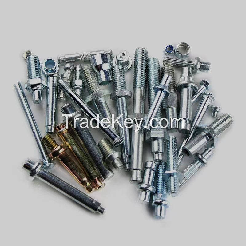 Customized special shaped bolts, high-strength hexagonal flange bolts