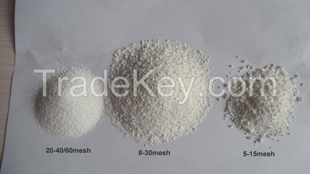 SDIC 55%/60% Sodium dichloroisocyanurate Dihydrate Granular tablet CAS #: 51580-86-0