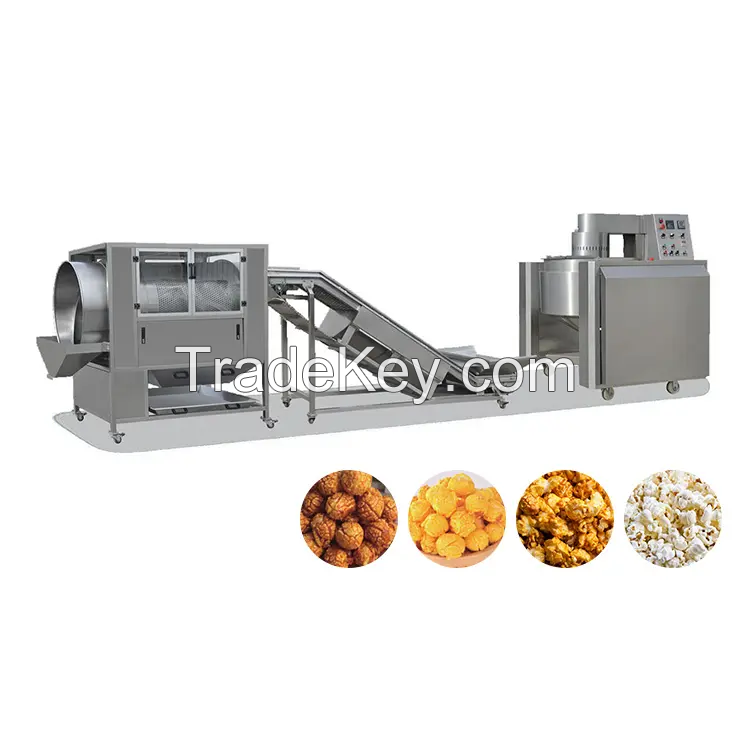 Industrial popcorn production line