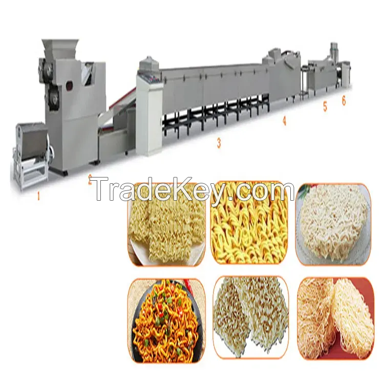 Automatic instant noodle production line