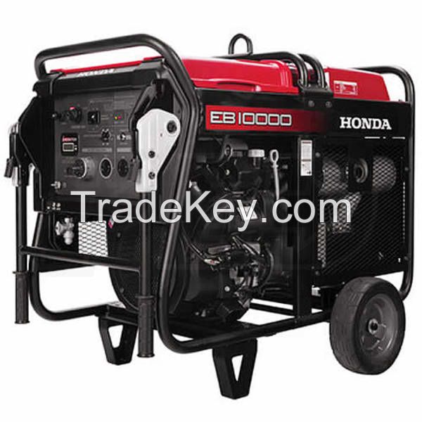 Honda Eb10000 - 9000 Watt Electric Start Portable Industrial Generator W/ Gfci Protection