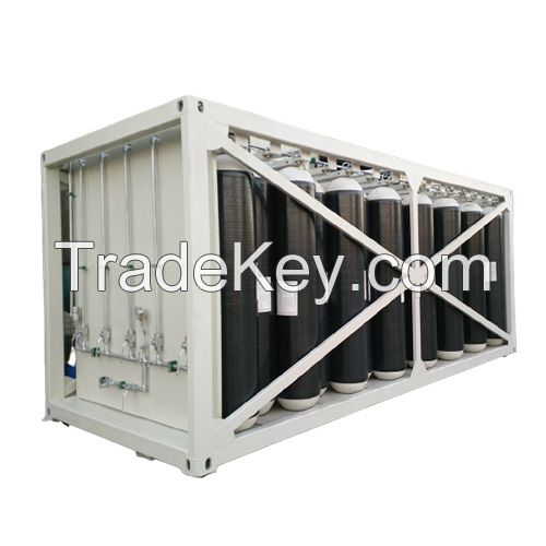 CNG Storage Skid Container