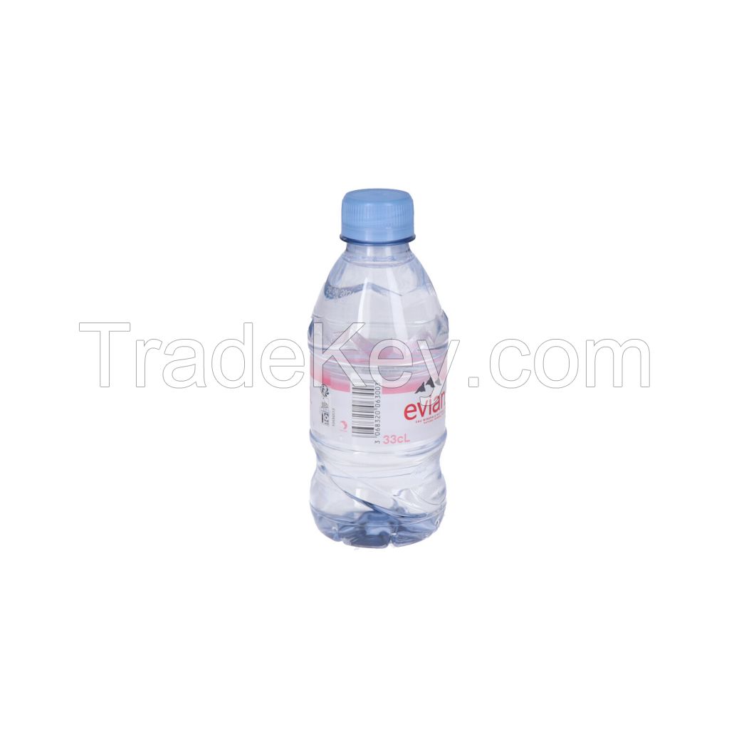 Evian Mineral Water No-Return PET FRANCE carton @ 24 bottles x 0,33 litre