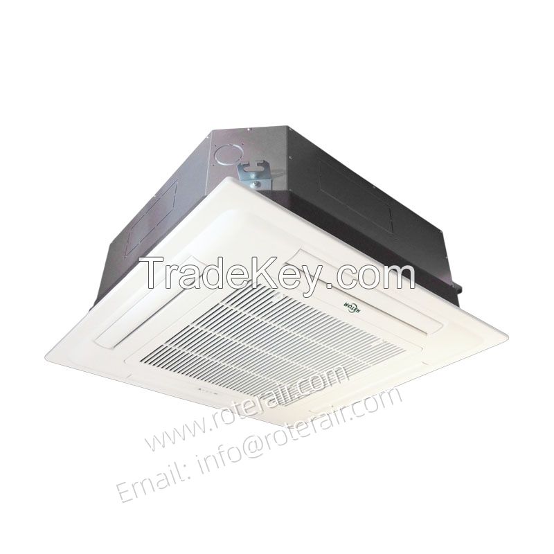 Hydronic Chilled Water Fan Coil Unit Ceiling Concealed Floor Standing And 4way Cassette