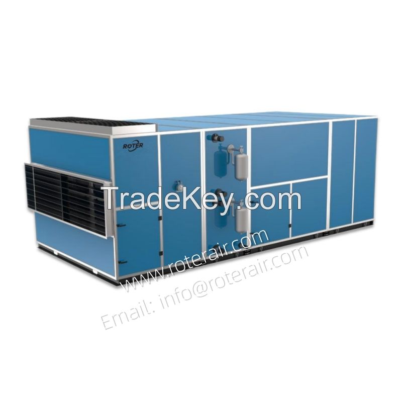 Outdoor Direct Expansion And Hydronic Fresh Air Handling Unit Air Handler Modular Type Combined Type