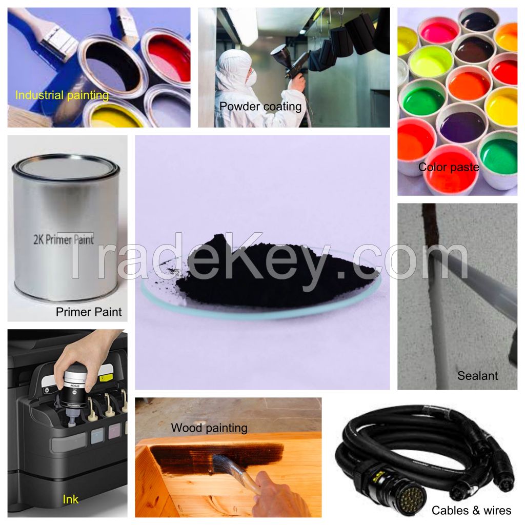 Cp611 Pigment Carbon Black Applicated In Painting And Coating To Against Px V Mx100