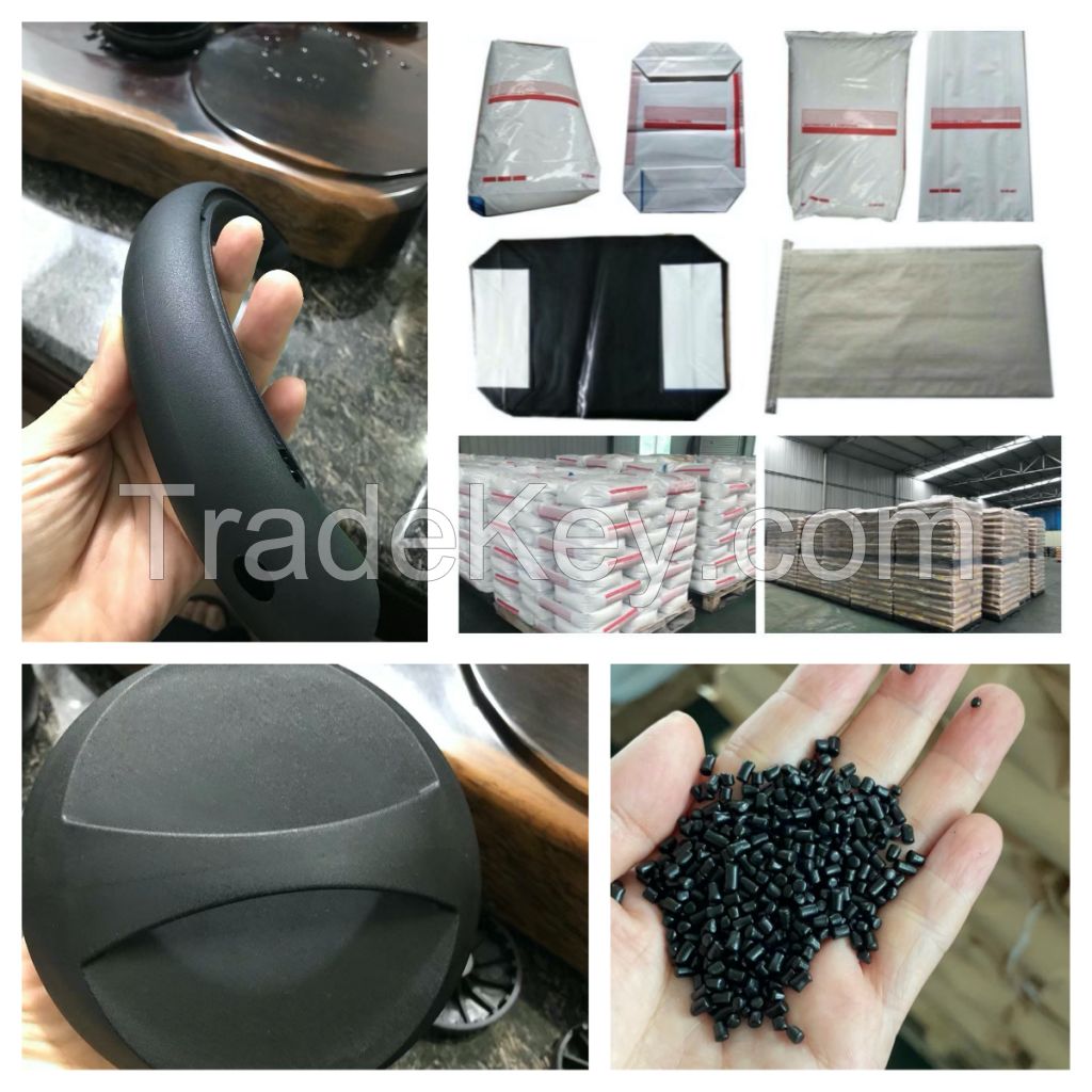 Pa Granulation Black Masterbatch With 25% Carbon Content High Jetness And Good Dispersion