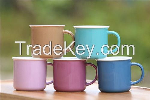 Hot Selling Matte Color Glaze Coffee Mugs