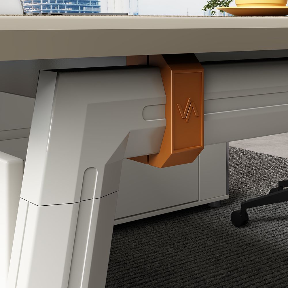 L-shaped 1.4m 1.6m Executive desk manager table Teak