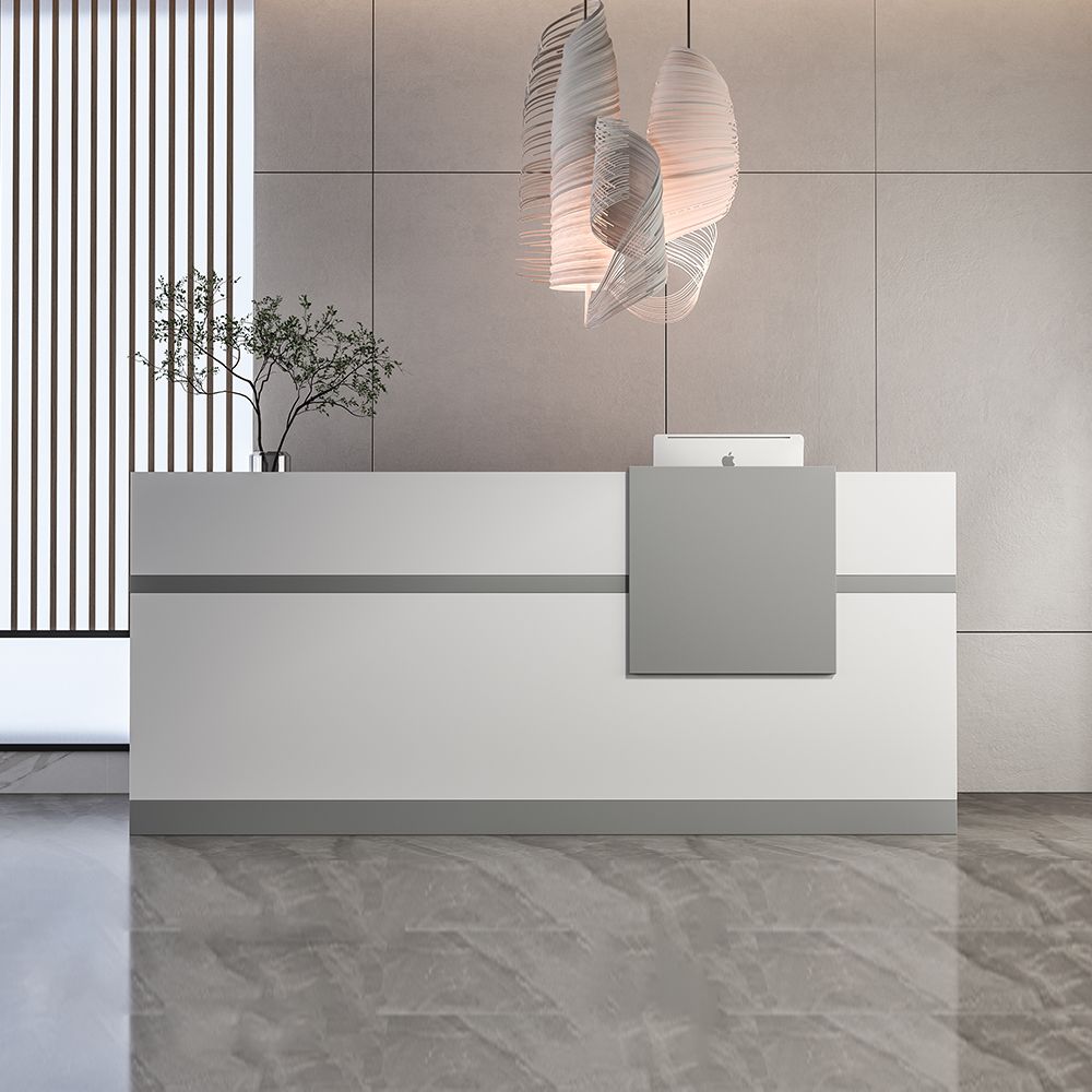 2m 2.4m Reception Desk Front table