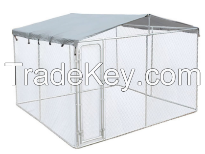 Chain Link Mesh Dog Kennel