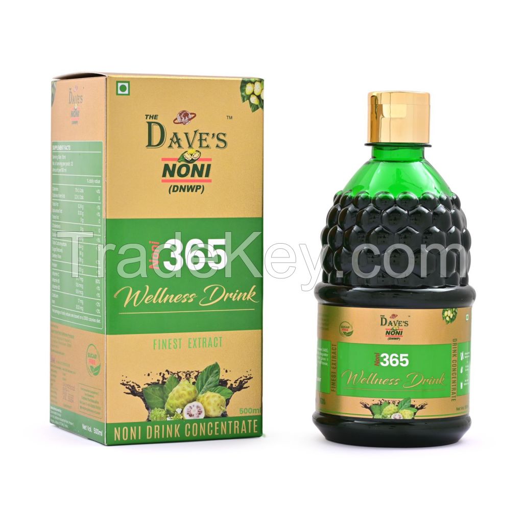 The Dave's Noni Natural &amp;amp;amp; Organic 365 Immunity booster Juice (Noni Juice) - 250 ml