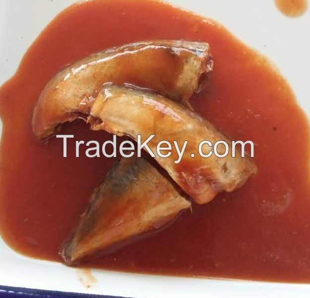 canned mackerel fillets in oil