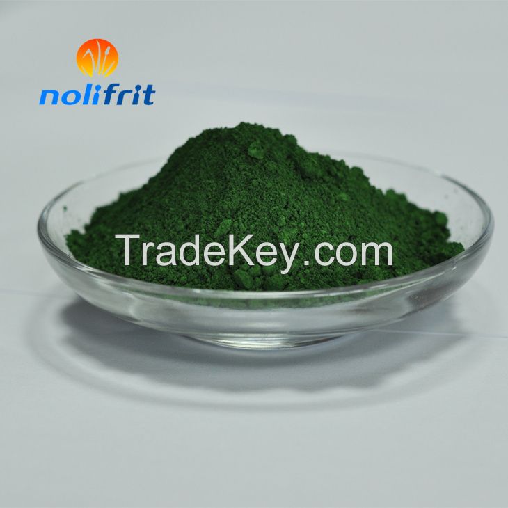 CHROME GREEN PIGMENT used in coloring for enamel and ceramic