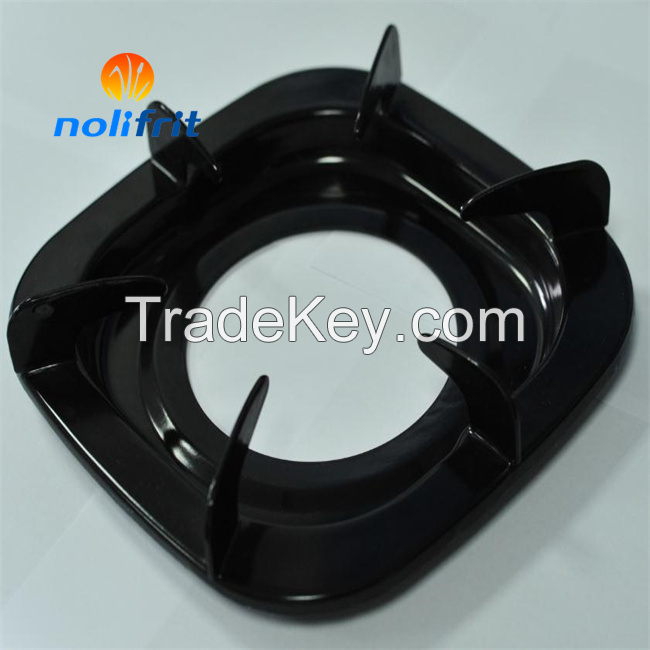 Good quality direct on black enamel frit used on steel cast iron materail