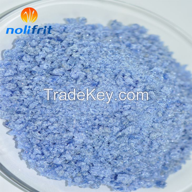 High quality Enamel glaze cover coating Titanium white frit for steel cast iron materail