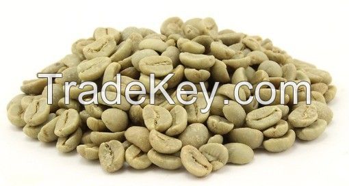 Raw Coffee Beans , Arabica and Robusta  with the best price 