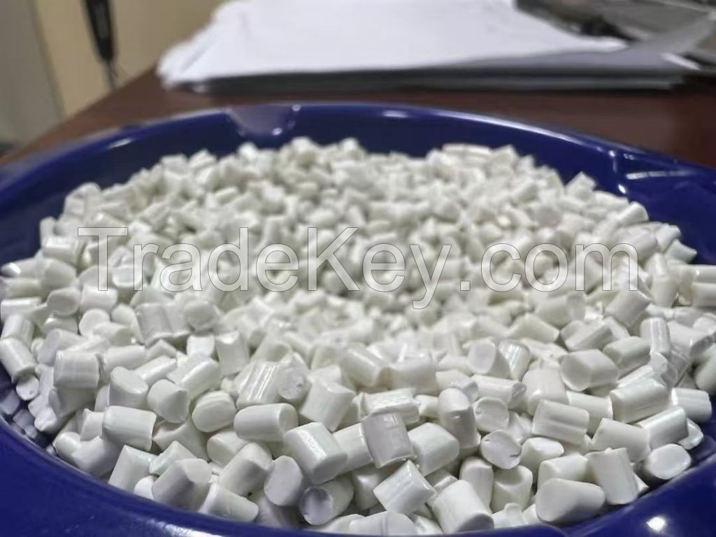 White HIPS (High Impact Polystyrene) composite material