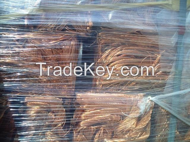 Copper Wire Scrap 99.99% Purity