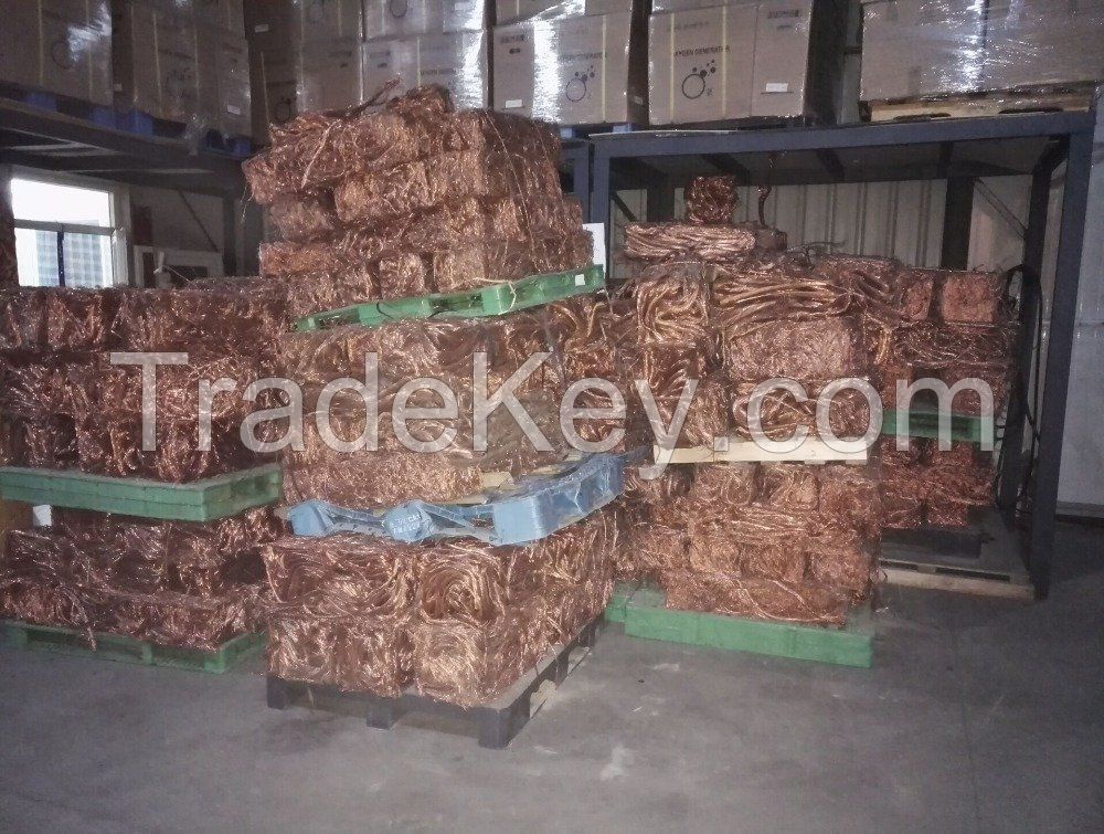 Copper Wire Scrap 99.99% Purity