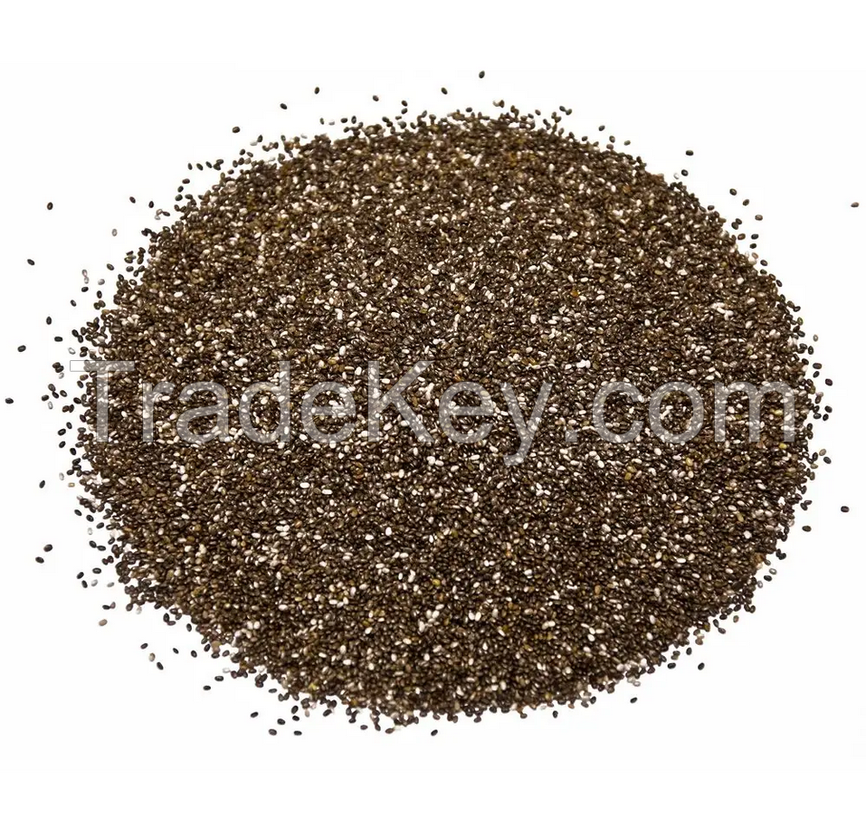 Cleaned Black Chia seed bulk price | Raw wholesale chia seed competitive Price