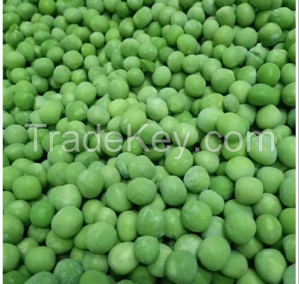 BRC Certified IQF Green Peas Bulk Frozen Vegetables Advanced Equipment Frozen Foods