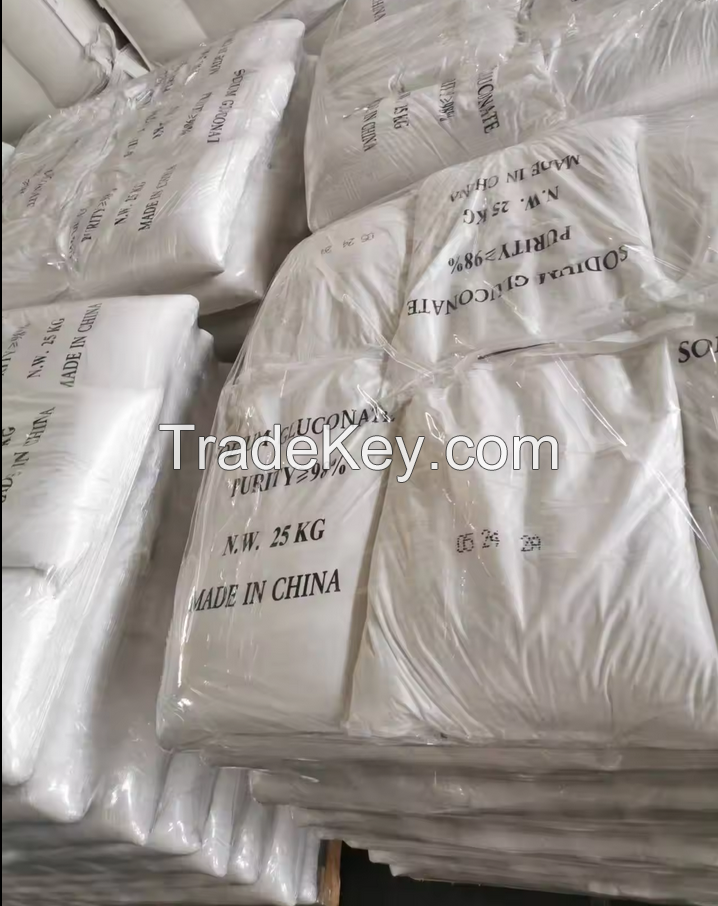 factory supply high quality Sodium gluconate 99% with CAS: 527-07-1