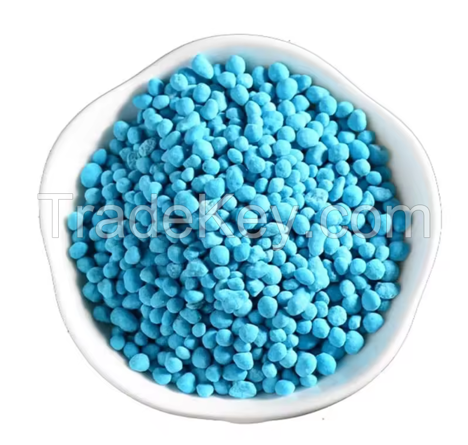 Oem Sales High Content Blue Color Npk Compound Fertilizer 15 15 15