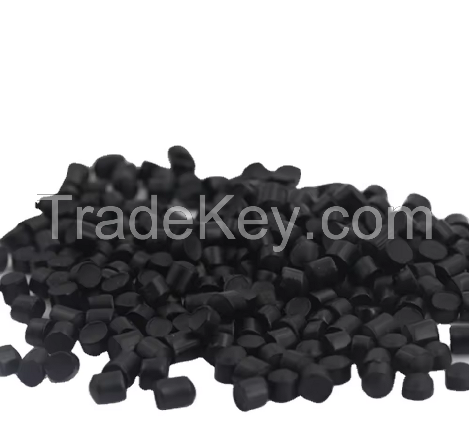 Recycled Pp/ppcp/hdpe Granules Black Color Factory Price Black Pp Resin Pellet Granules Raw Material For Injection