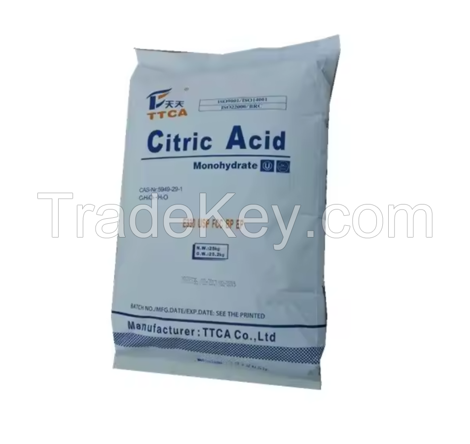 High Quality Dl-tartaric Acid Anhydrous Cas 133-37-9 Iso Certified