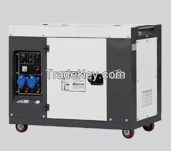 Air cooled 7.5-10KW Silent Diesel Generator