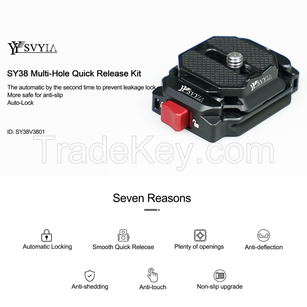 SY38 Camera Quick Release Kit