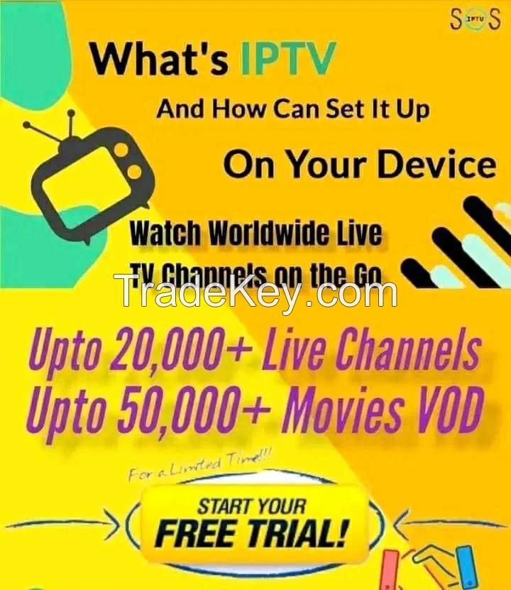 IPTV of 1 Year Subscription Livego